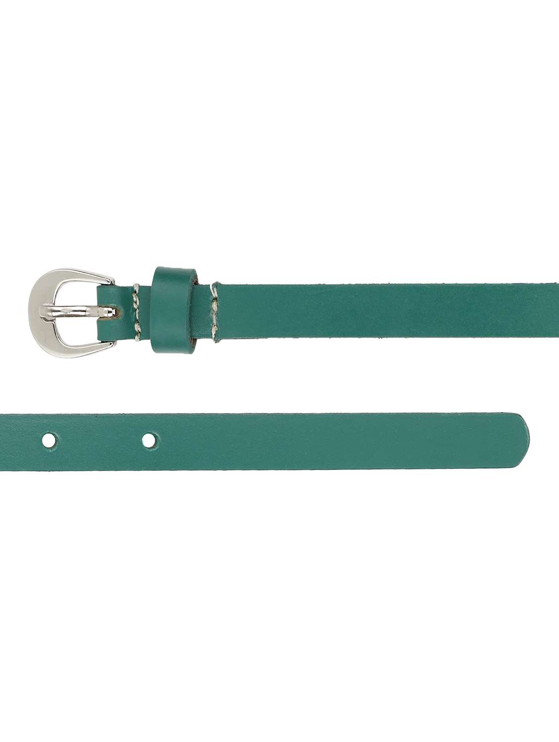 green leather  belt - 18027187 -  Standard Image - 3