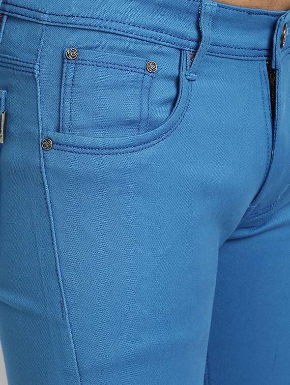 mens skinny fit plain jeans - 18027231 -  Standard Image - 3