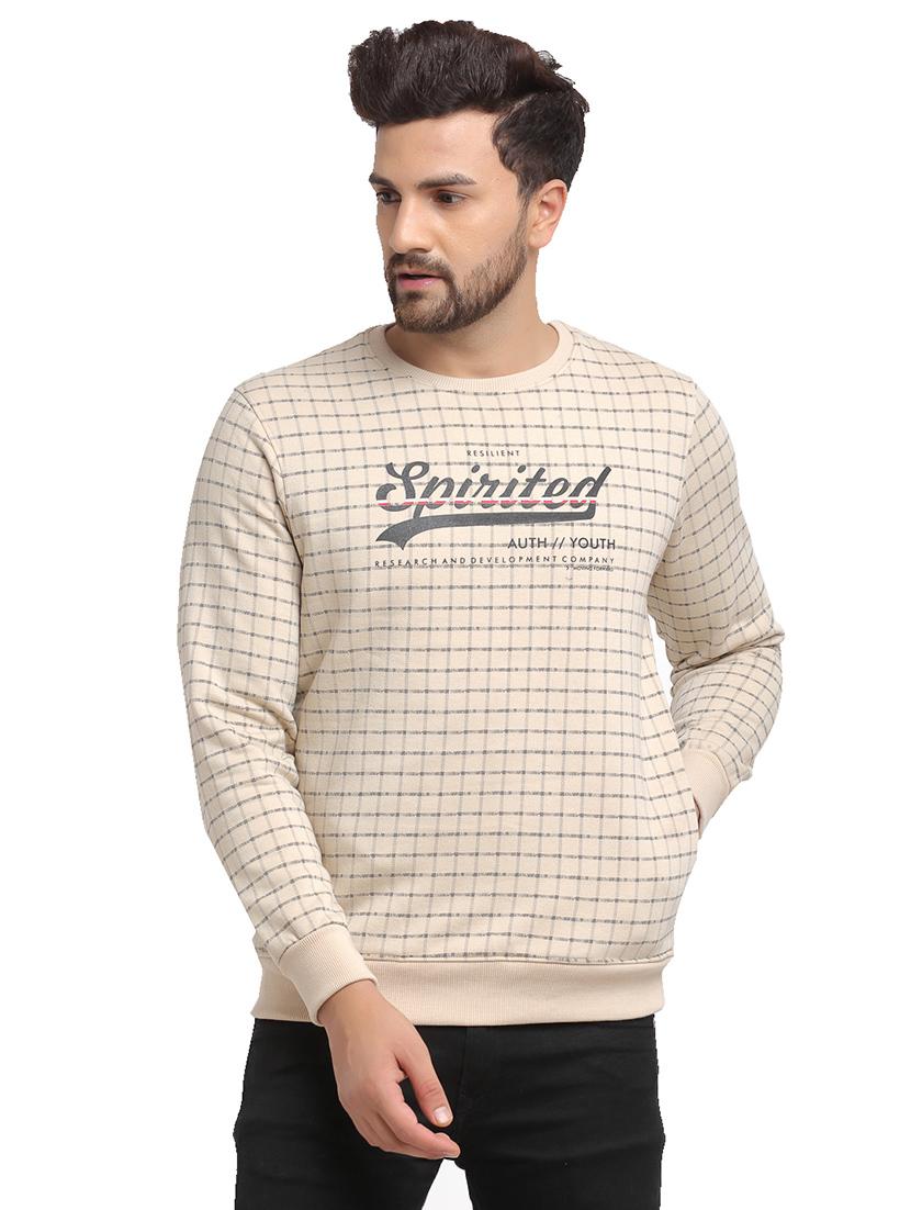 beige color men's hooded jacket - 18029347 -  Zoom Image - 0