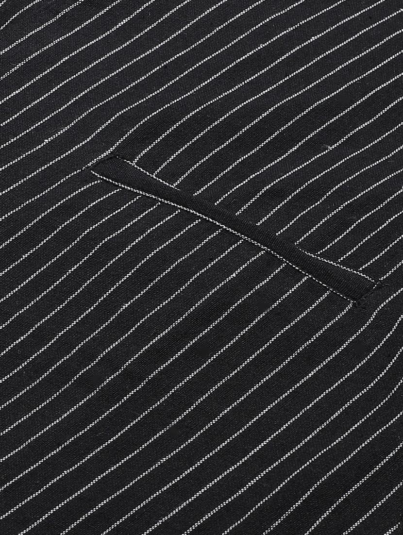 lapel neck striped formal blazer - 18029738 - Standard Image - 5