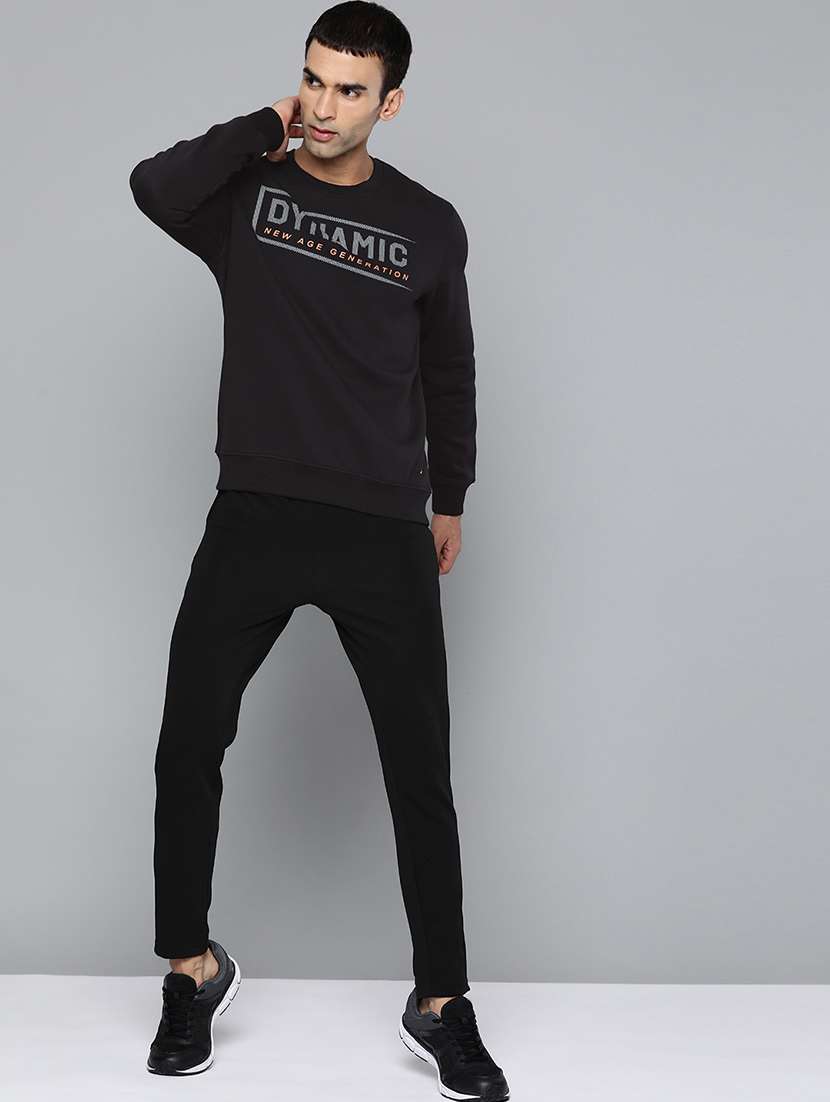 black printed sweatshirt - 18030059 -  Standard Image - 3