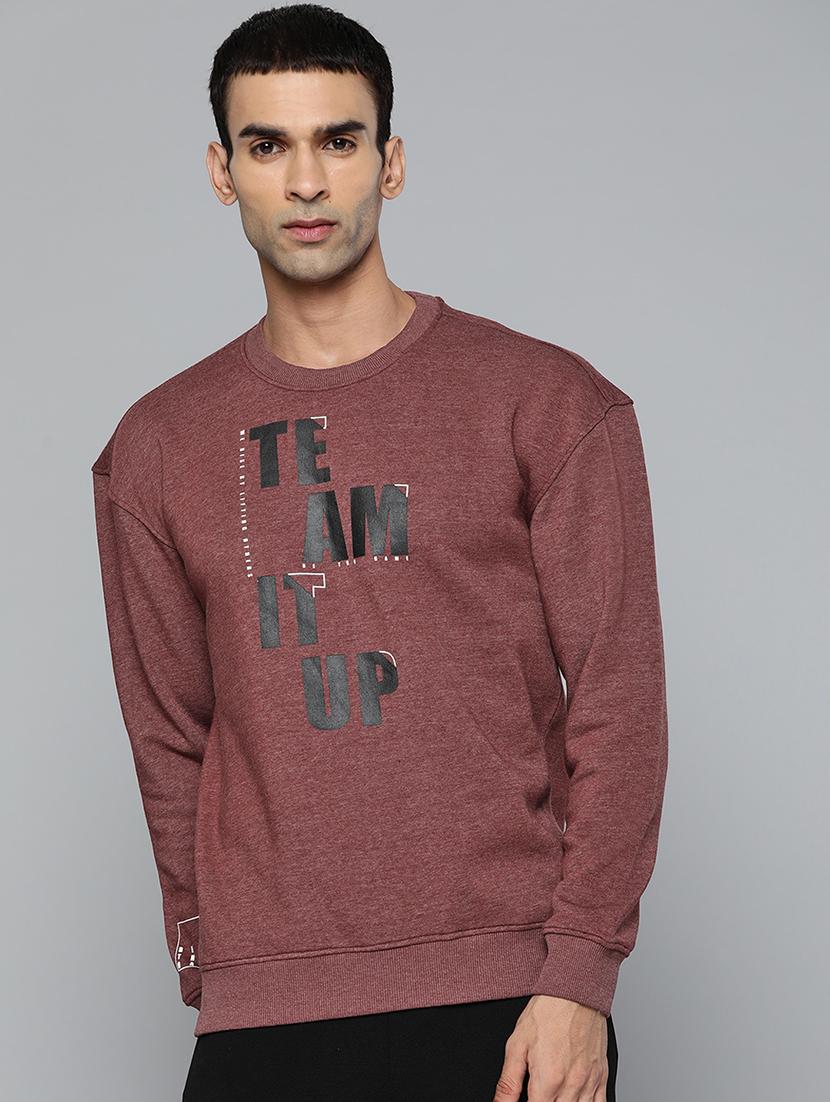 red printed sweatshirt - 18030084 -  Zoom Image - 0