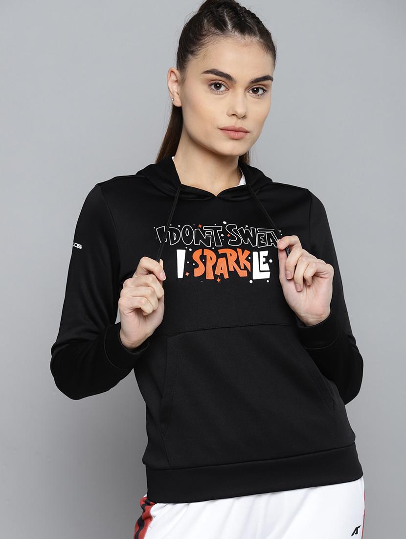 hooded neck printed sweatshirt - 18030140 - Zoom Image - 0