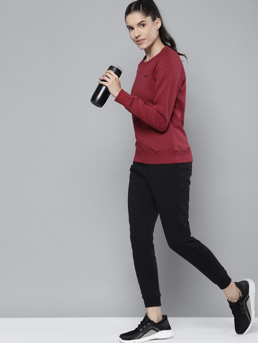 crew neck solid sweatshirt - 18030144 - Standard Image - 3
