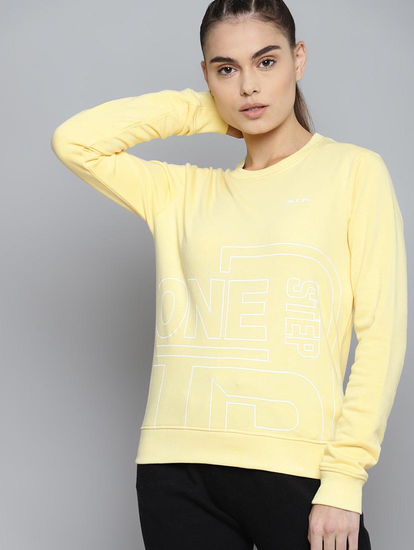 crew neck color block sweatshirt