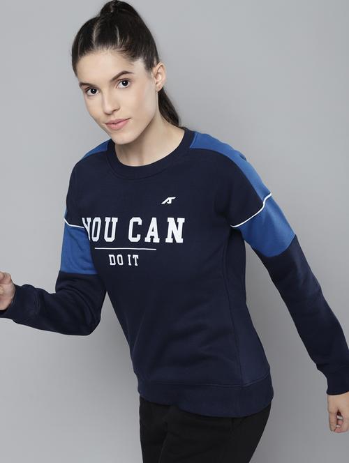 crew neck color block sweatshirt - 18030150 - Standard Image - 0