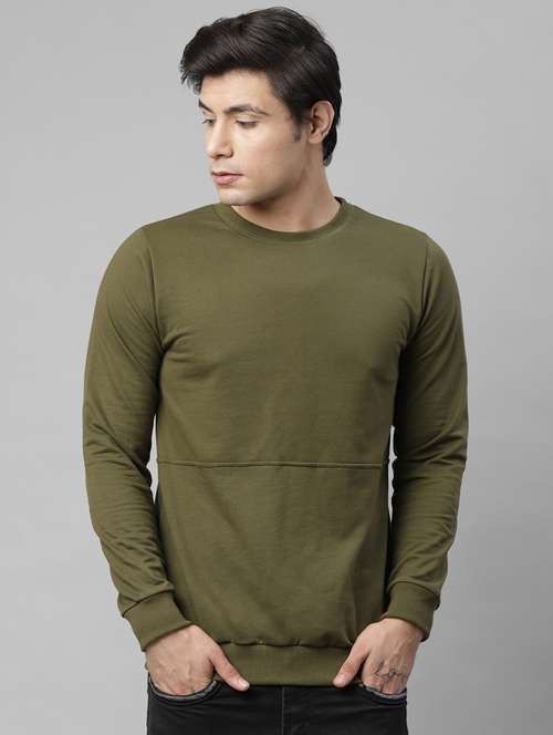 mens plain sweatshirt - 18030798 - Standard Image - 0