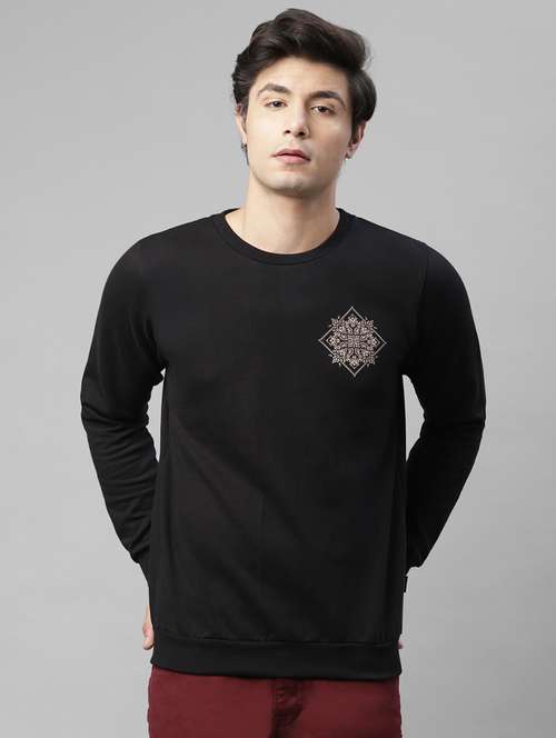 men long sleeves front & back printed sweatshirt  - 18030799 -  Standard Image - 0