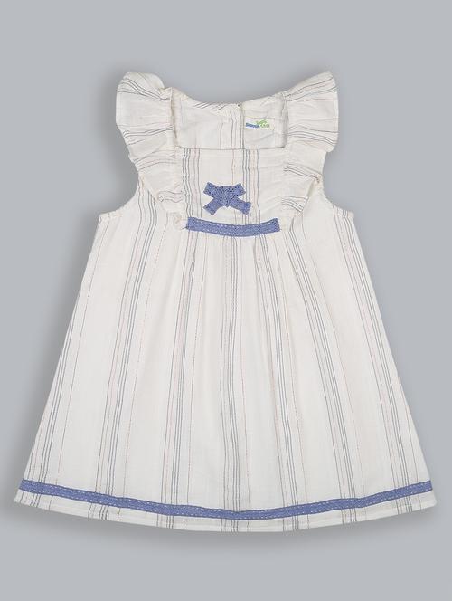 girls square neck sleeveless frock - 18031450 - Standard Image - 0