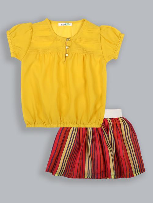 multi colored printed skirt set  - 18031677 -  Standard Image - 0
