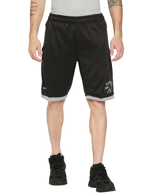 grey solid shorts - 18032476 - Standard Image - 0