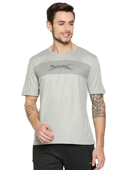 grey printed t-shirt - 18032509 - Standard Image - 0