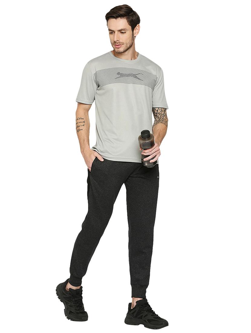 grey printed t-shirt - 18032509 - Standard Image - 3