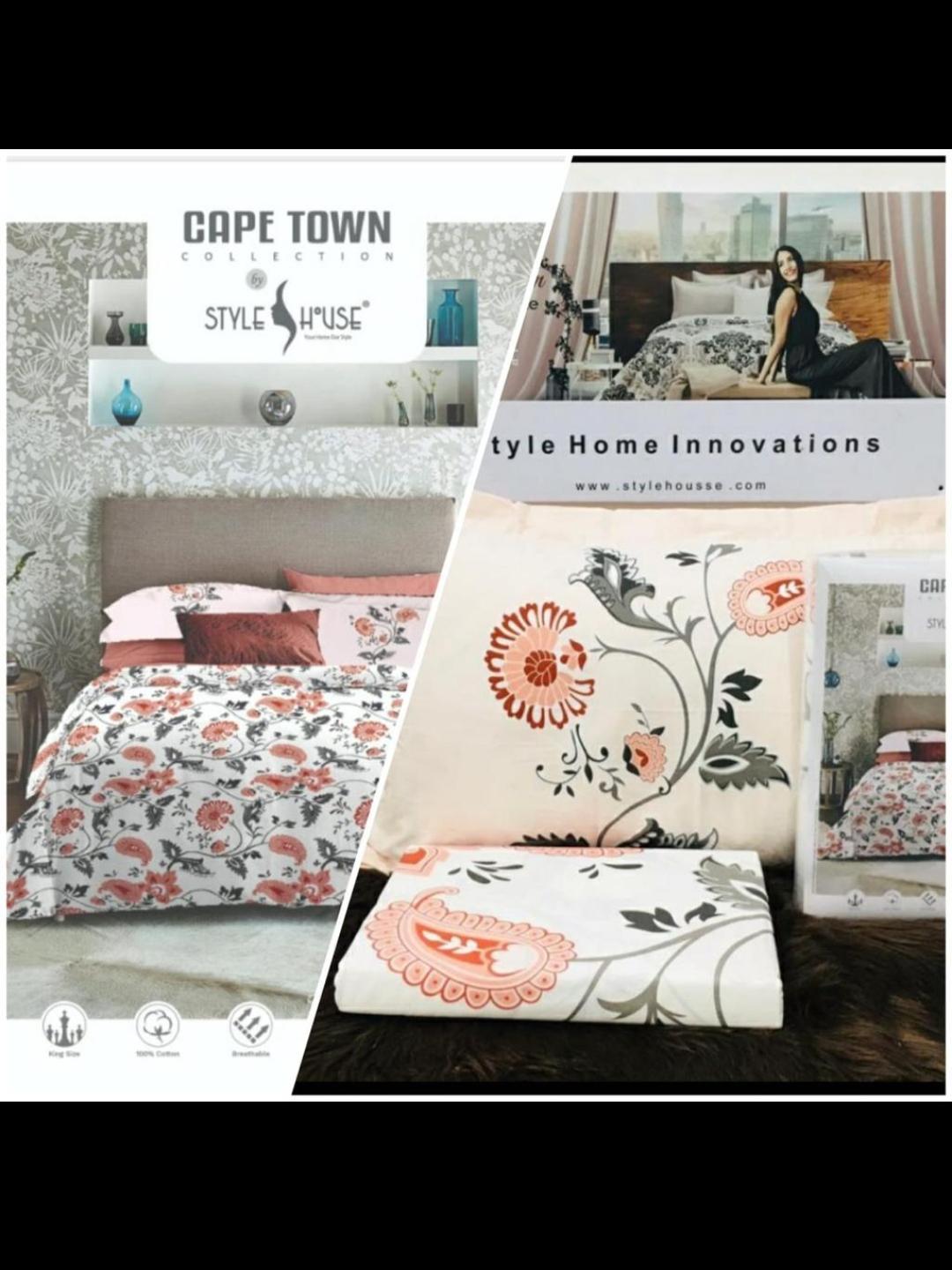 king size cotton bedsheet - 18033813 - Zoom Image - 0