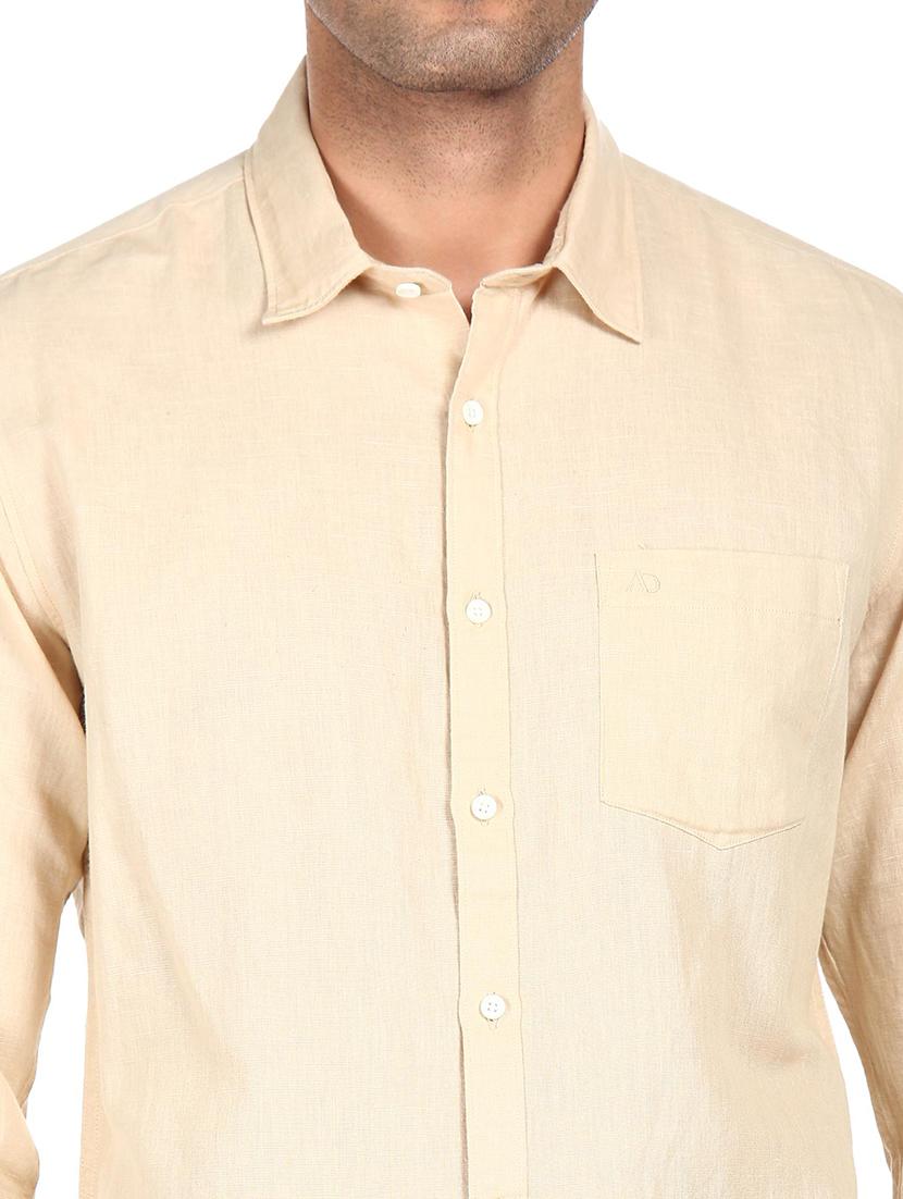 mens solid casual shirt - 18038454 - Standard Image - 5