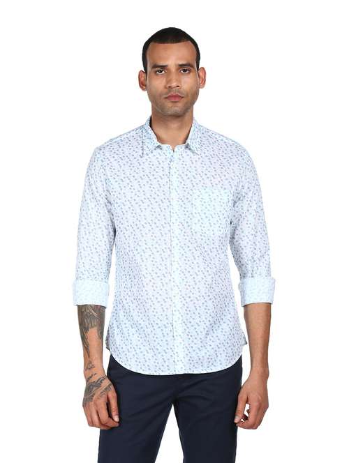 mens printed casual shirt - 18038475 -  Standard Image - 0