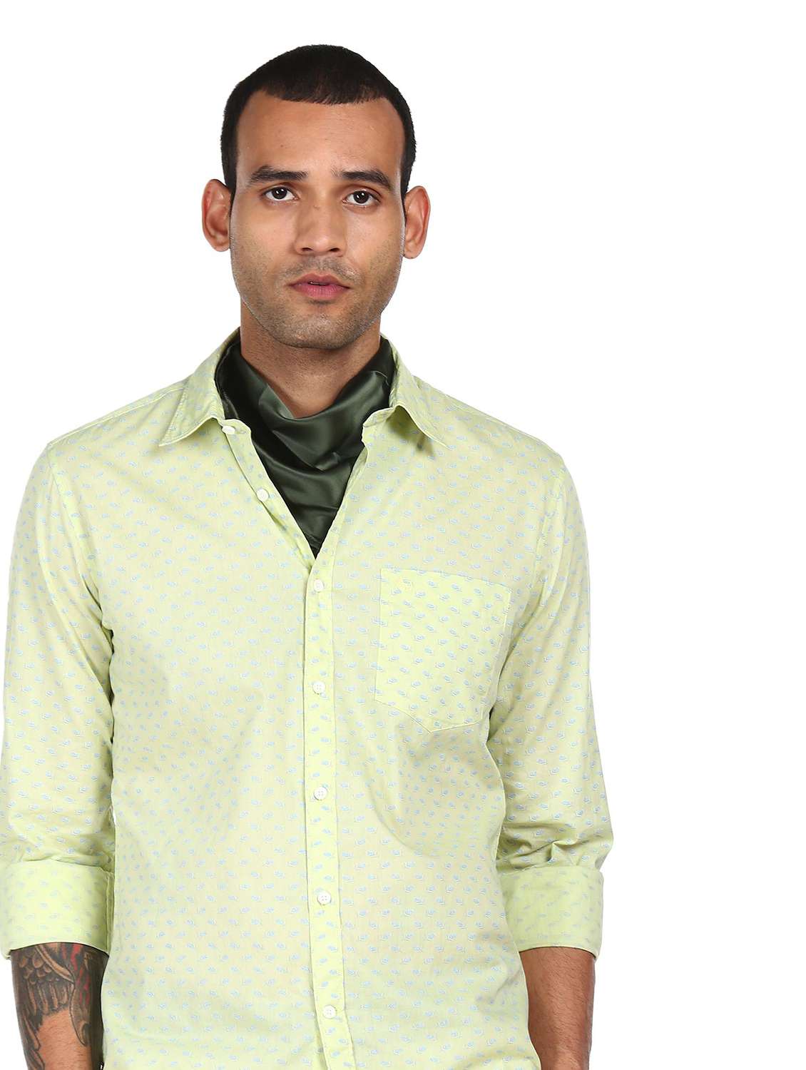 mens printed casual shirt - 18038476 -  Standard Image - 3
