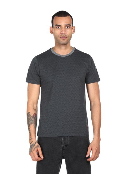 grey printed t-shirt - 18038587 -  Standard Image - 0