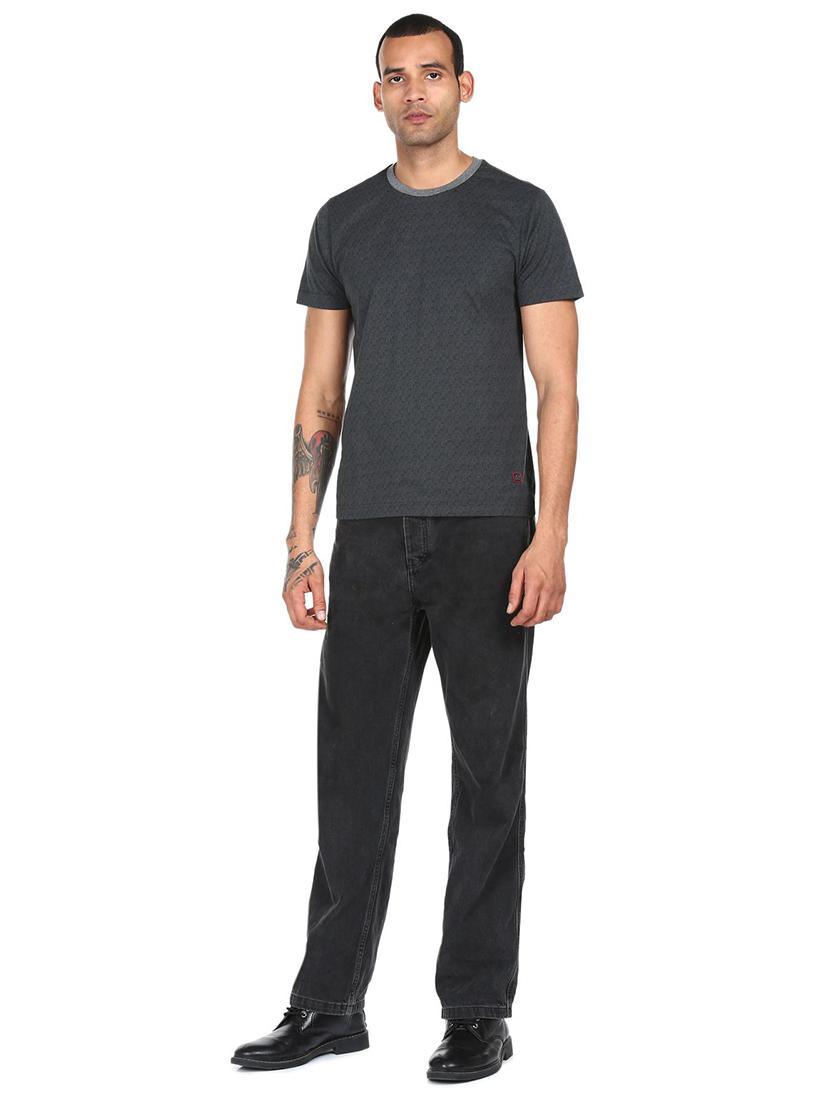 grey printed t-shirt - 18038587 - Standard Image - 3