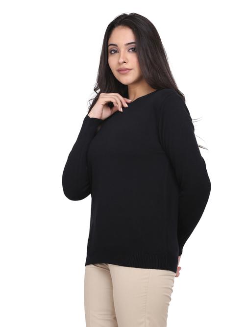 black regular pullover - 18039178 - Standard Image - 0