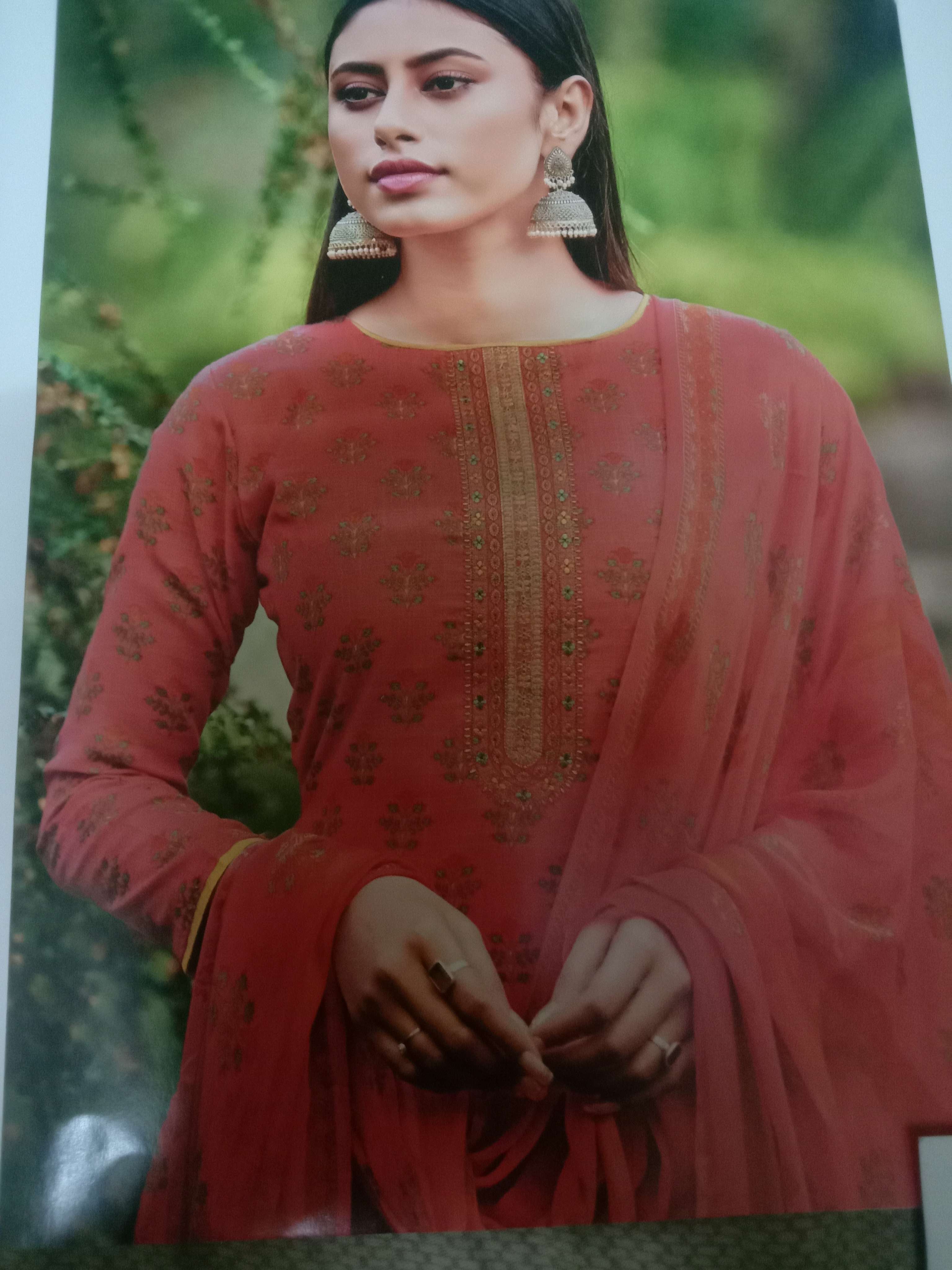 suite dupatta shalwar in cotton - 18039201 - Zoom Image - 0