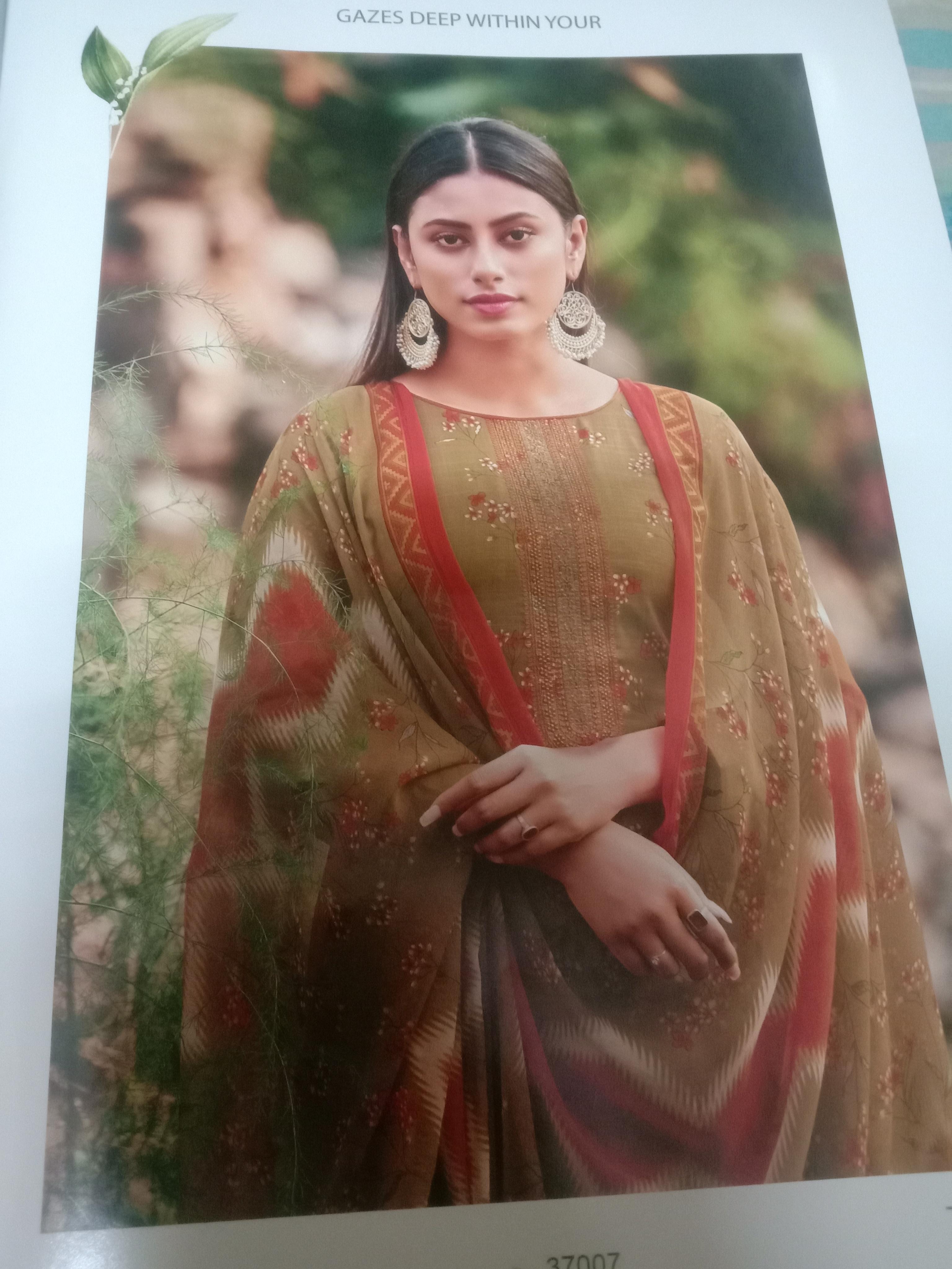 suite dupatta shalwar in cotton  - 18039203 -  Zoom Image - 0