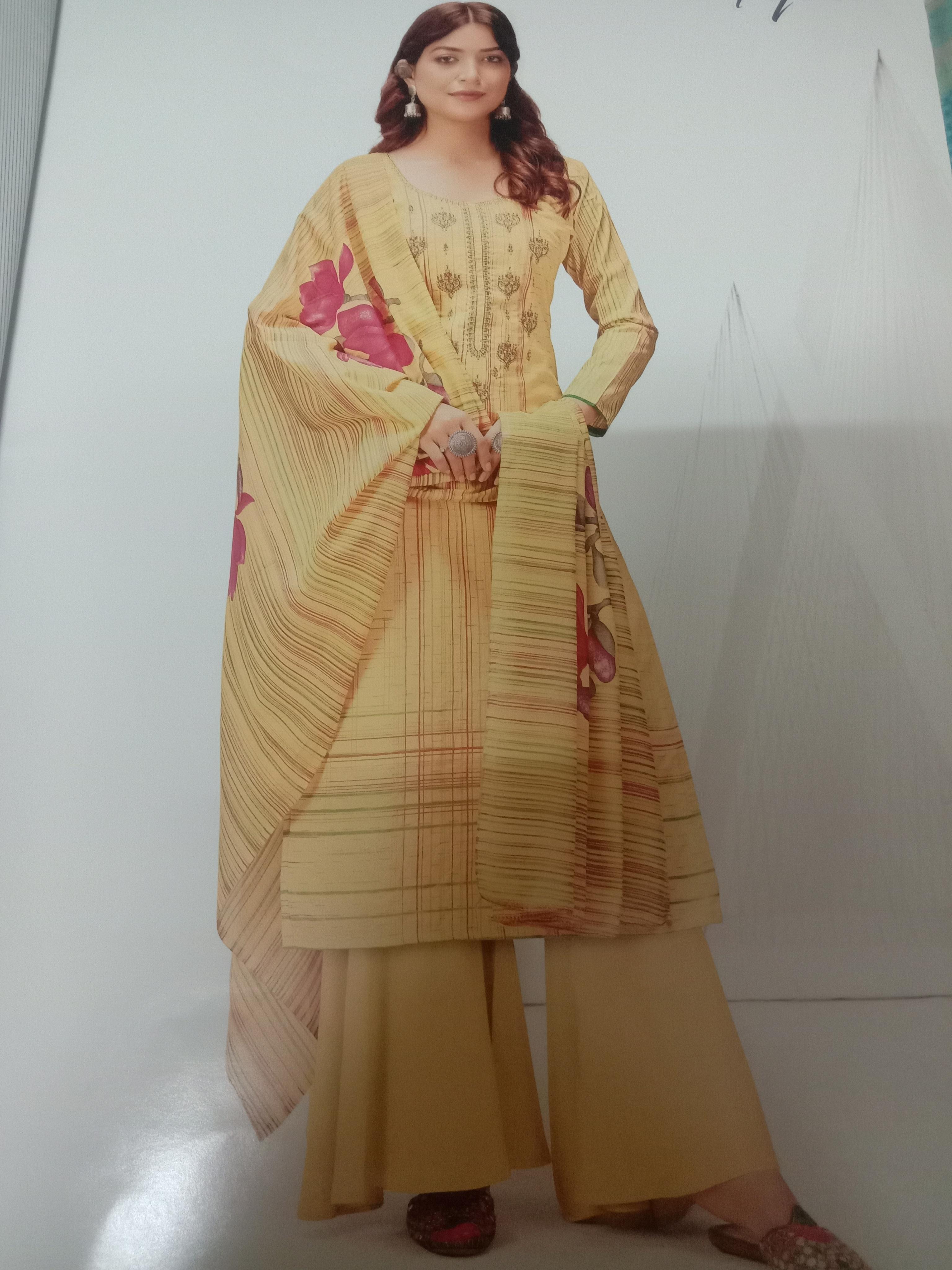 suite dupatta shalwar in cotton  - 18039210 -  Zoom Image - 0