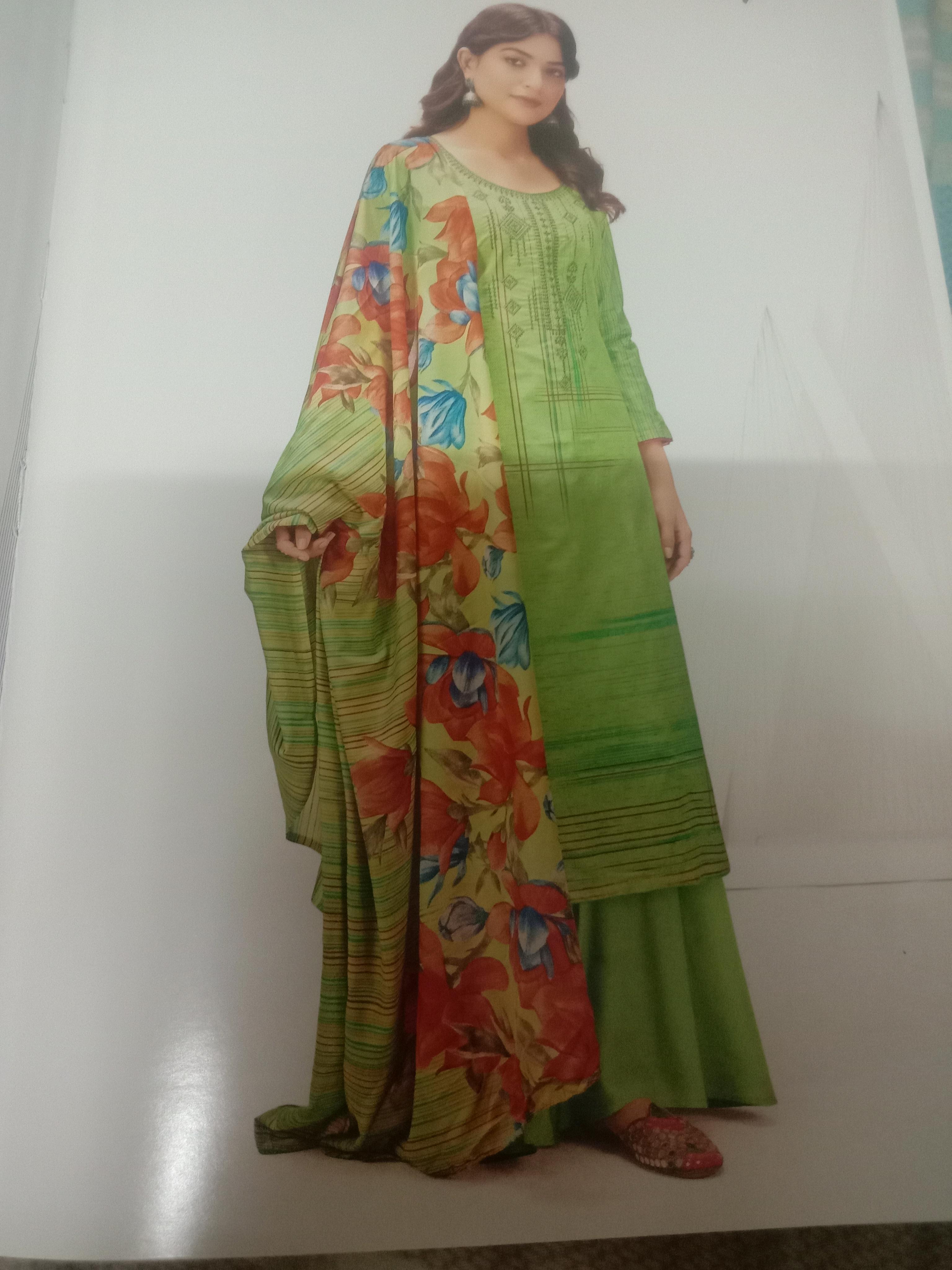 suite dupatta shalwar in cotton  - 18039215 -  Zoom Image - 0