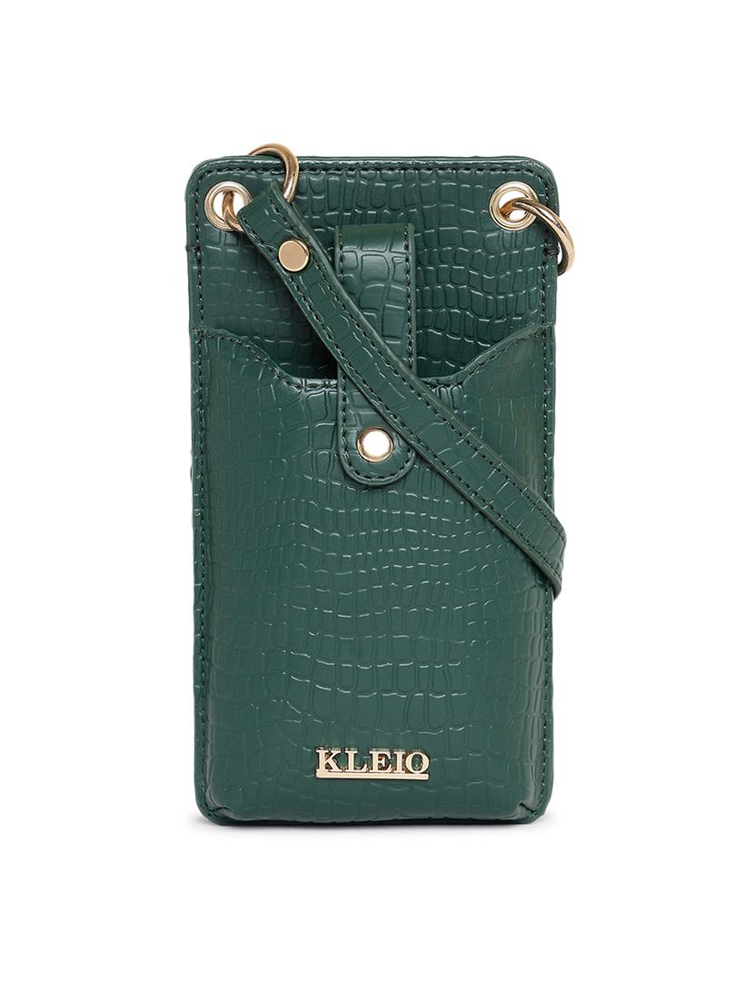 olive leatherette (pu) sling bag - 18039257 - Zoom Image - 0