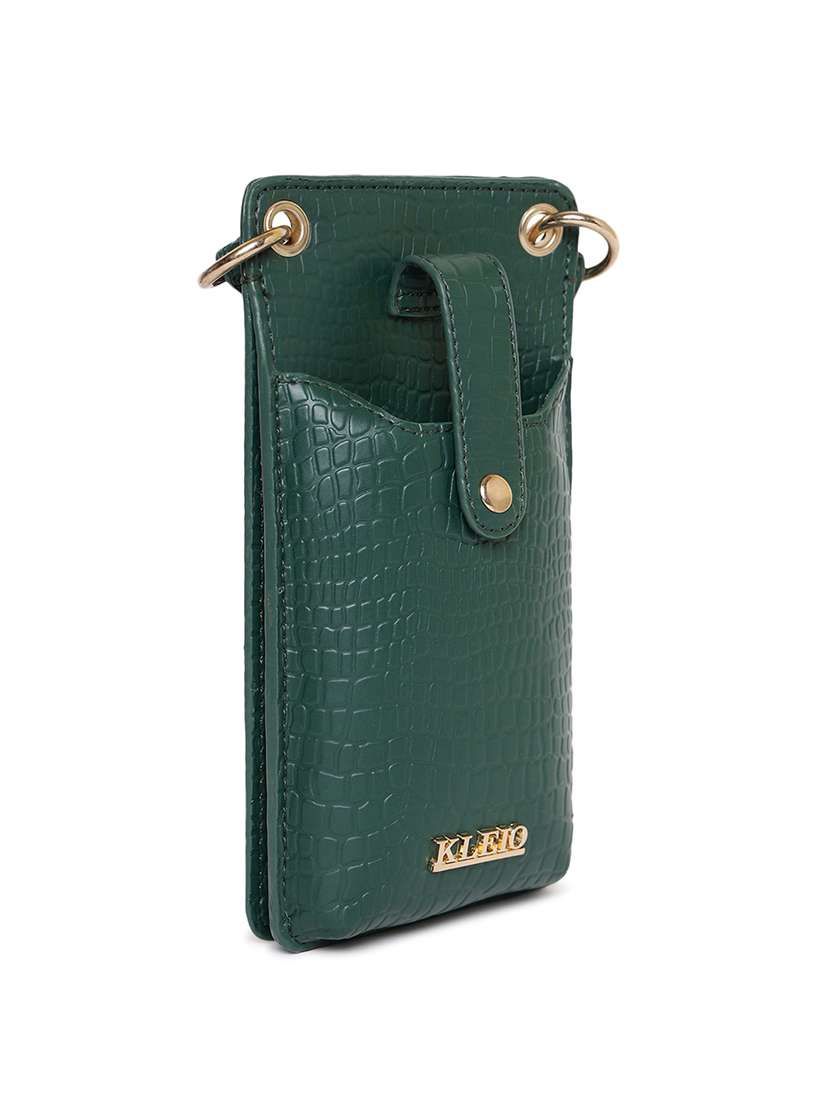 olive leatherette (pu) sling bag - 18039257 - Standard Image - 3