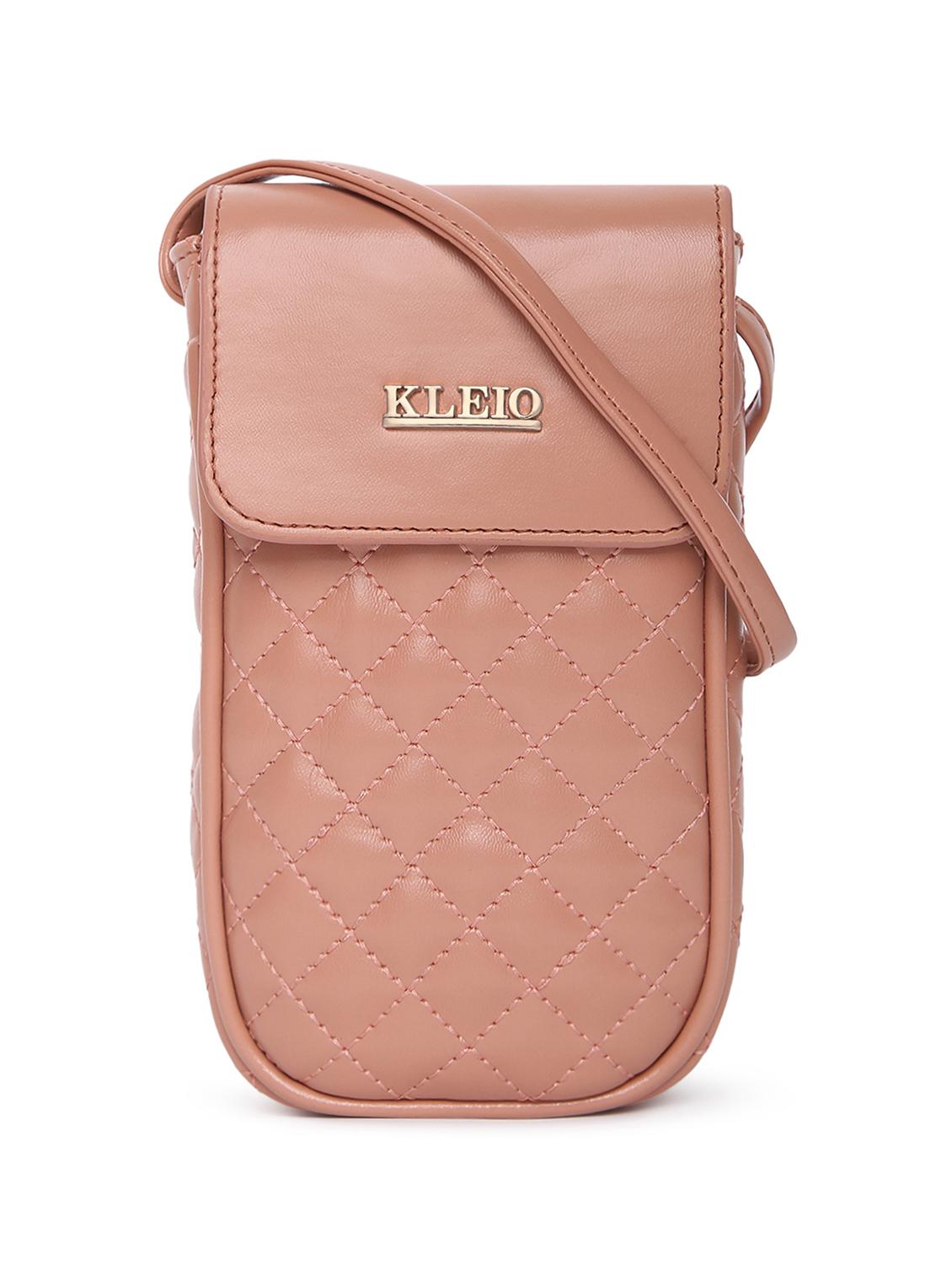 pink leatherette (pu) sling bag - 18039350 -  Zoom Image - 0