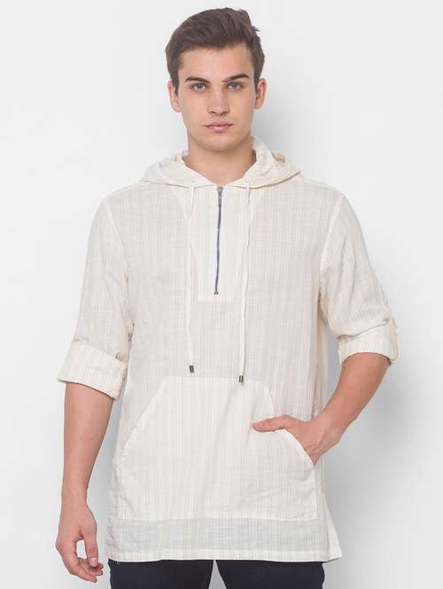 mens stripes casual shirt - 18039562 - Standard Image - 0