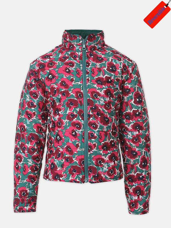 pink printed reversible jacket - 18039776 - Zoom Image - 0