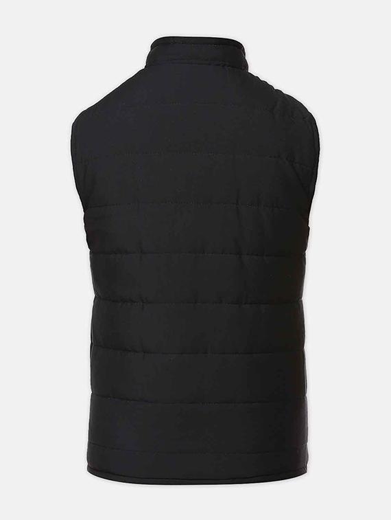 black solid jacket - 18039795 - Standard Image - 3