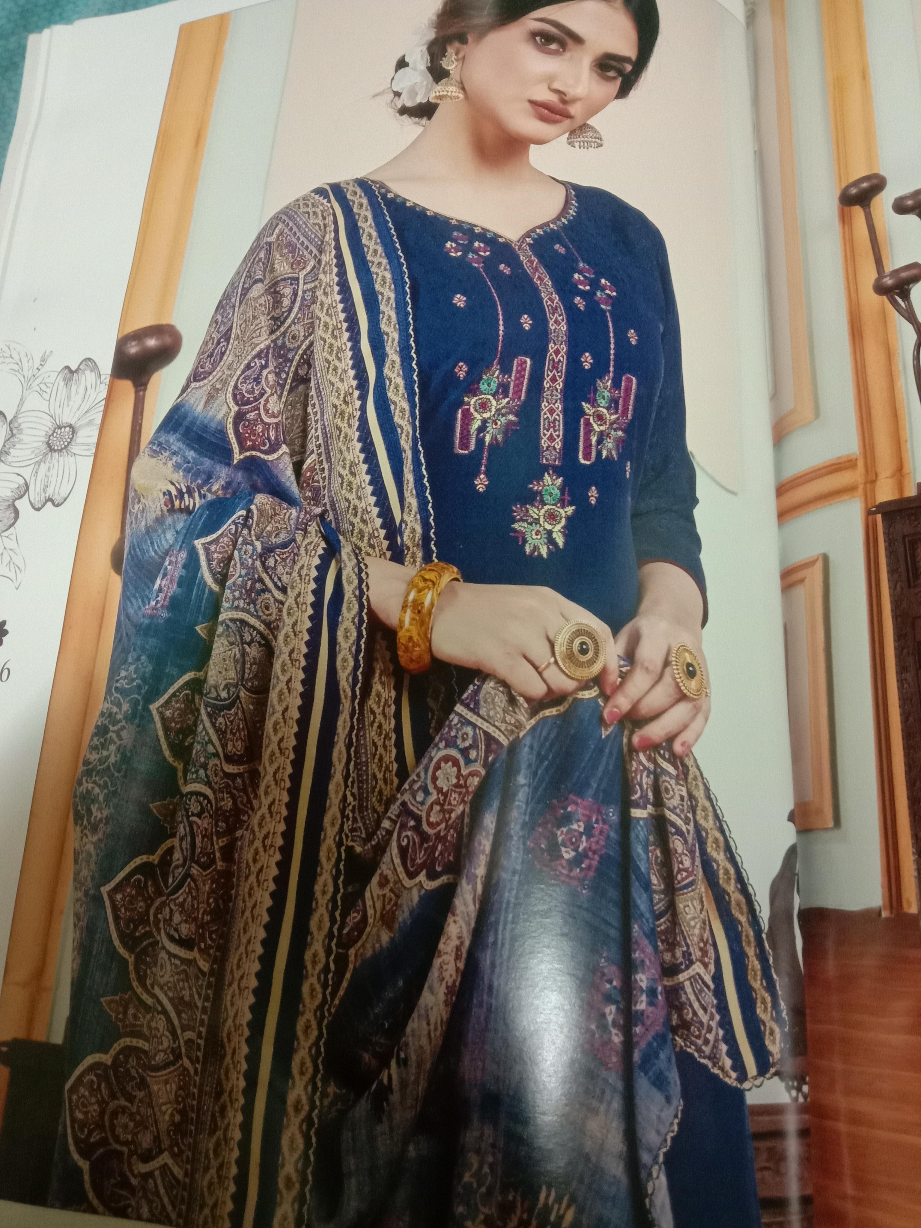 suite dupatta shalwar in silk - 18039878 - Zoom Image - 0