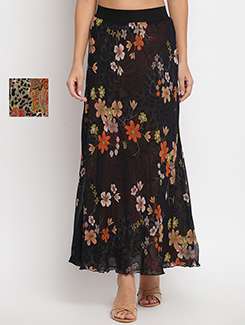 set of 2 printed maxi skirt - 18040075 -  Standard Image - 0