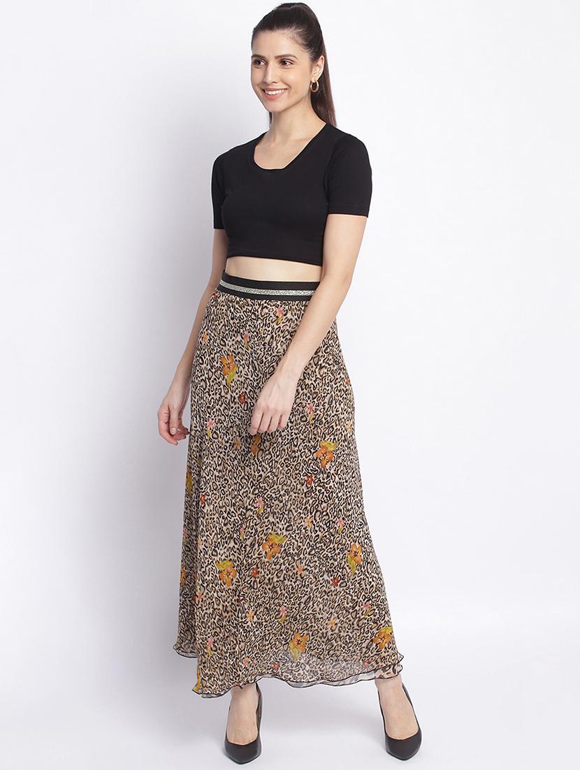 set of 2 floral maxi skirt - 18040076 - Standard Image - 5