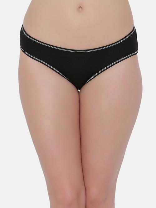 mid rise solid bikini panty - 18040362 - Standard Image - 0