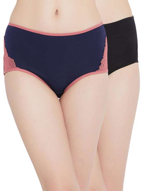 set of 2solid hipster panty - 18040410 - Standard Image - 0