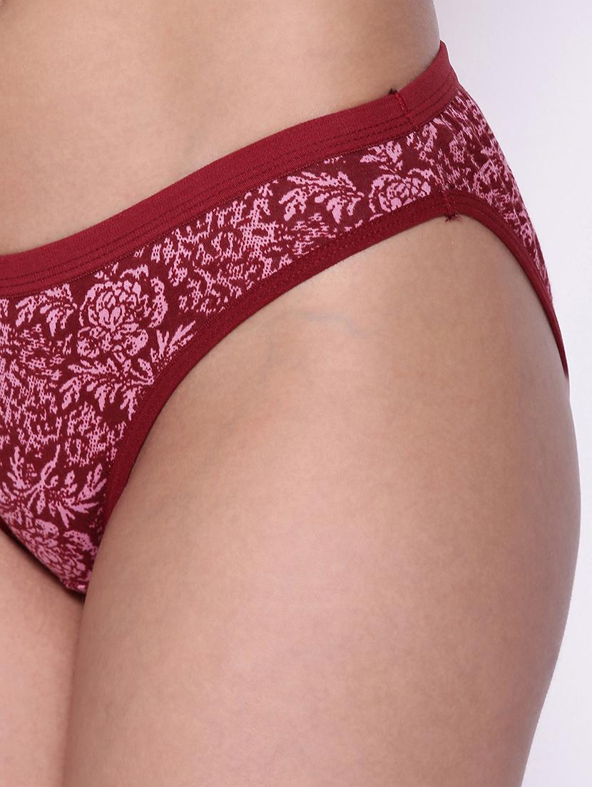 low rise printed bikini panty - 18040489 - Standard Image - 3