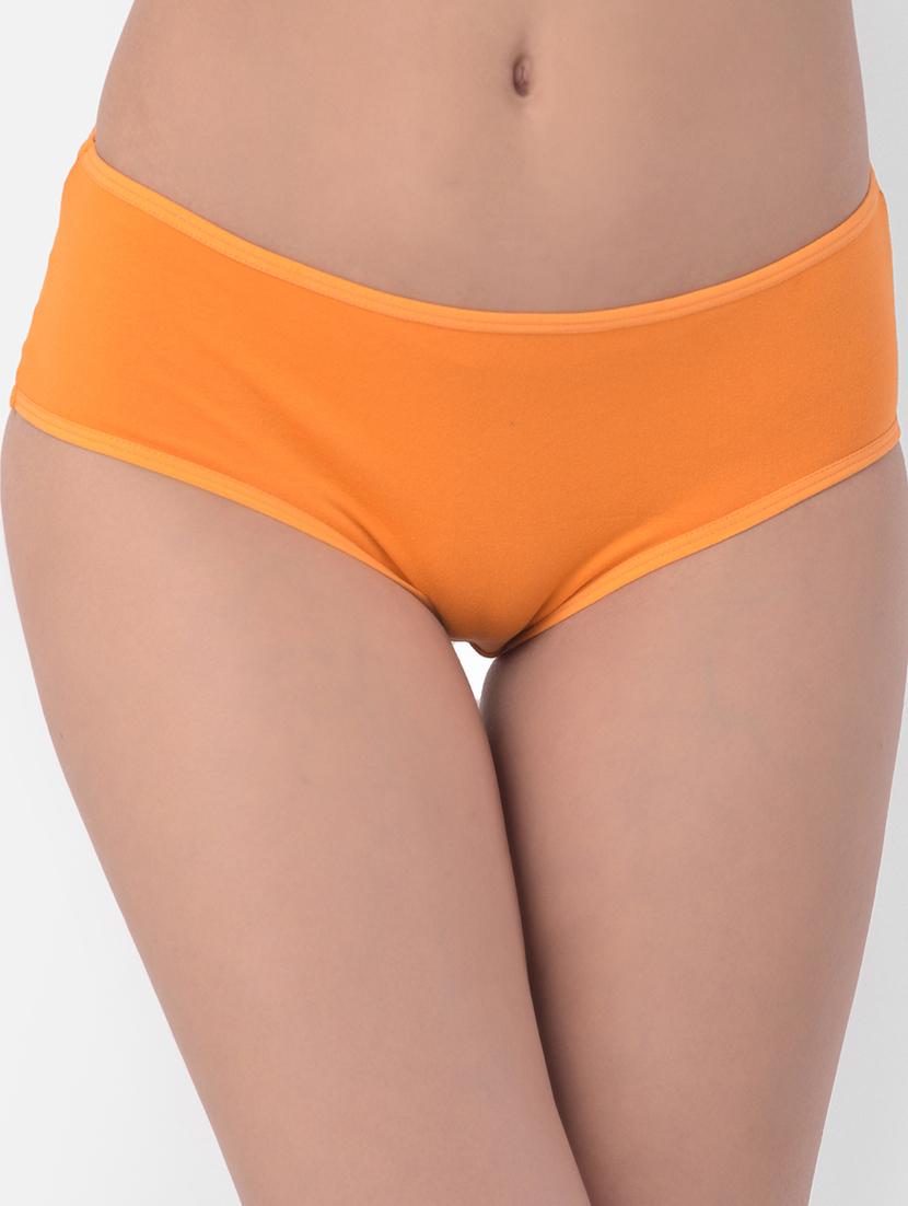 orange solid hipster panty - 18040494 - Zoom Image - 0
