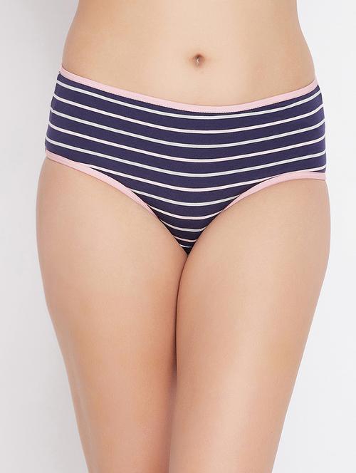 mid rise striped hipster panty - 18040515 - Standard Image - 0