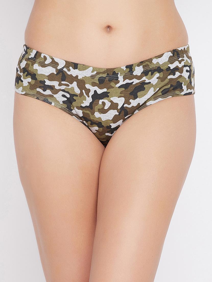 mid rise printed hipster panty - 18040521 - Zoom Image - 0