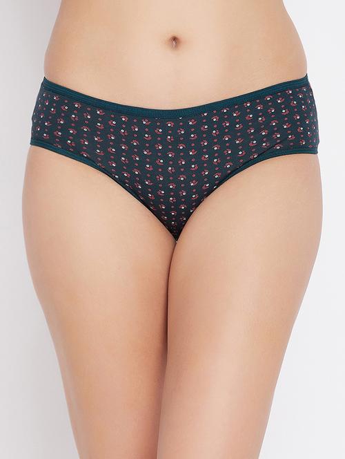 mid rise printed hipster panty - 18040536 - Standard Image - 0