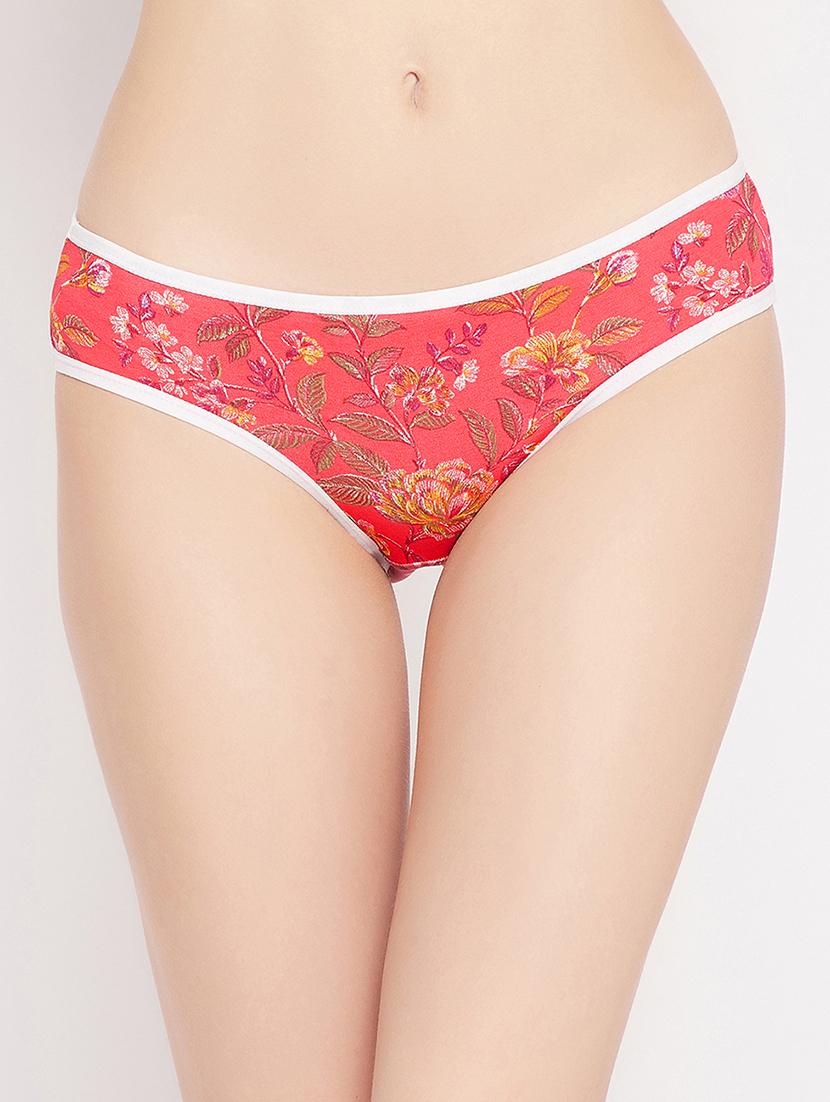 pink floral bikini panty - 18040595 - Zoom Image - 0