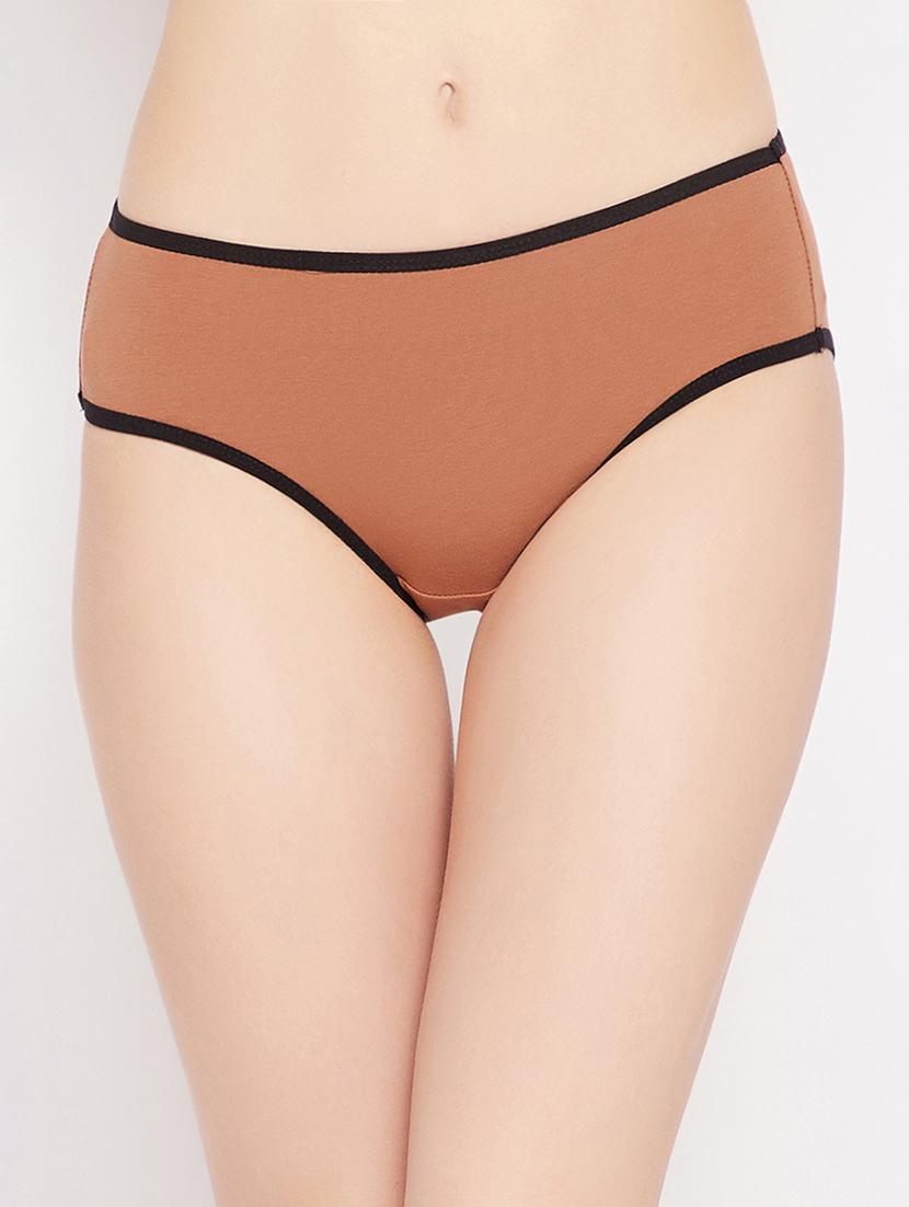 mid rise solid bikini panty - 18040598 - Zoom Image - 0