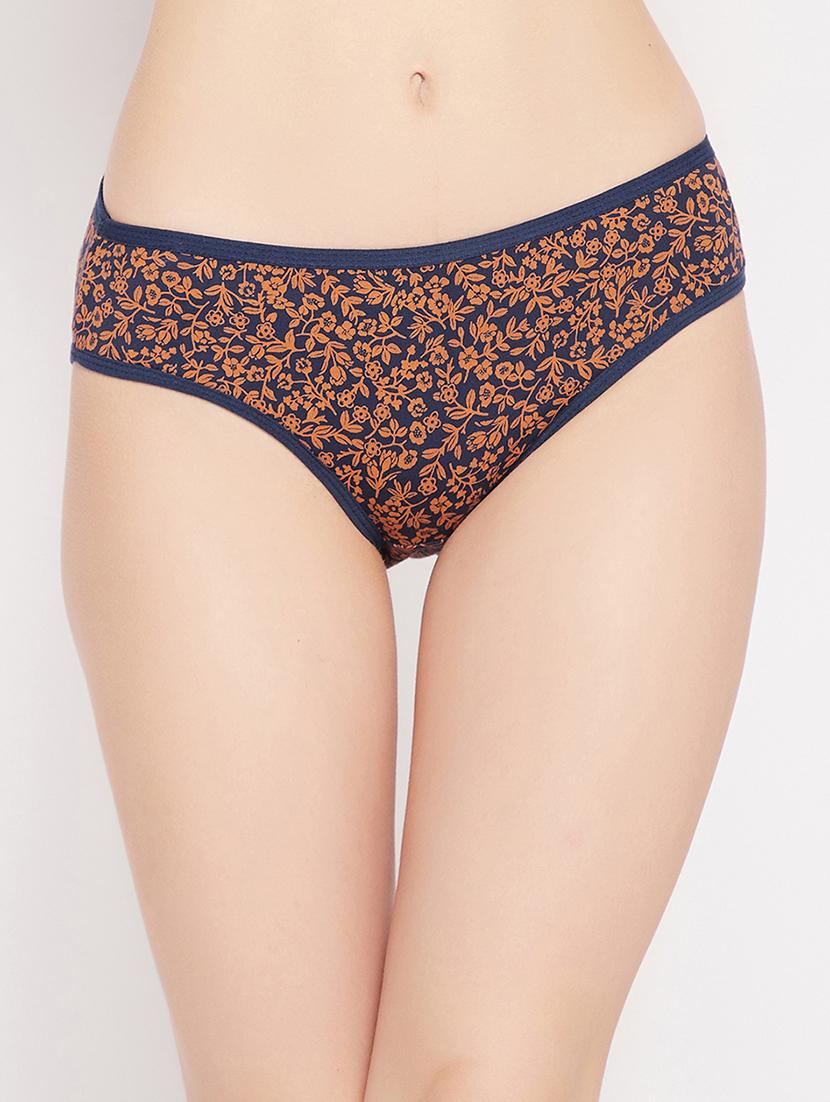 mid rise printed bikini panty - 18040604 - Zoom Image - 0