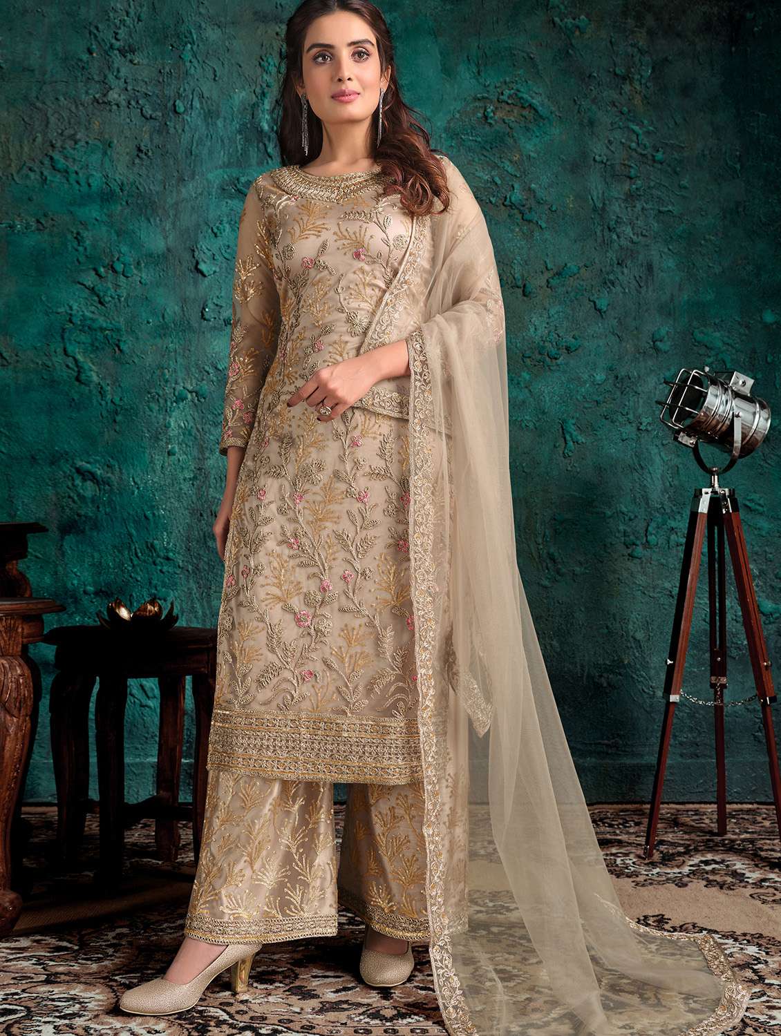 limeroad palazzo suits