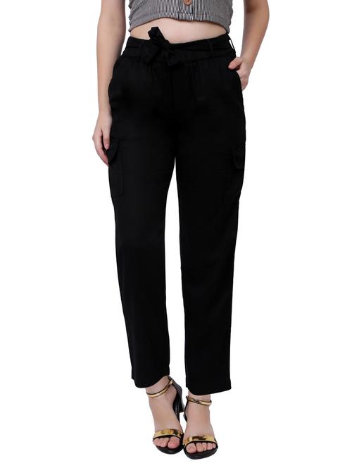 tie front solid pajama - 18042433 - Standard Image - 0