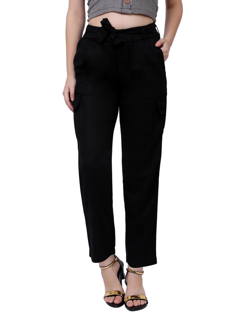 tie front solid pajama - 18042433 - Zoom Image - 0